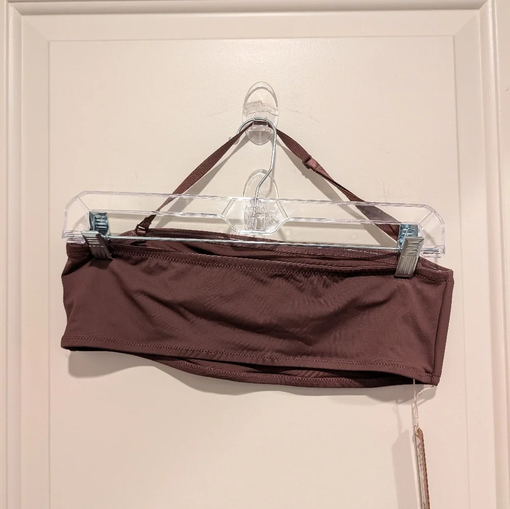 Skims Swim Strapless Bandeau Bikini Top NWT Large